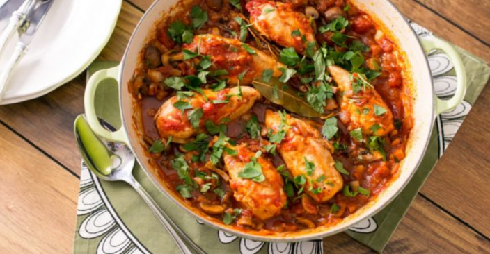 Healthy (And Easy!) Chicken Cacciatore | Familyfriendlyhq.ie