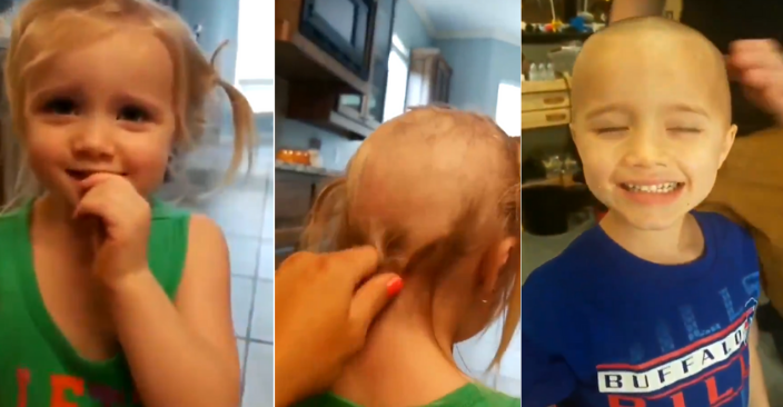 Little Boy Goes Viral After Shaving His Sister S Hair Off