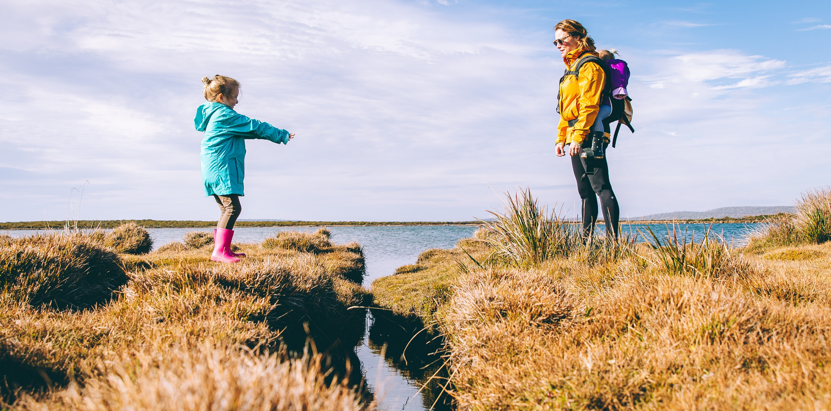 family hike